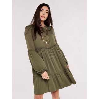 Đầm babydoll vải visco hai lớp xuất xịn