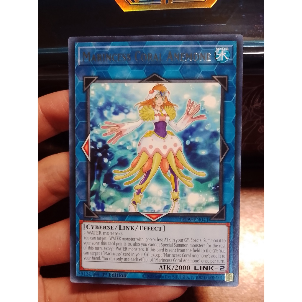 Thẻ Bài Yugioh: Marincess Coral Anemone LED9-EN041
