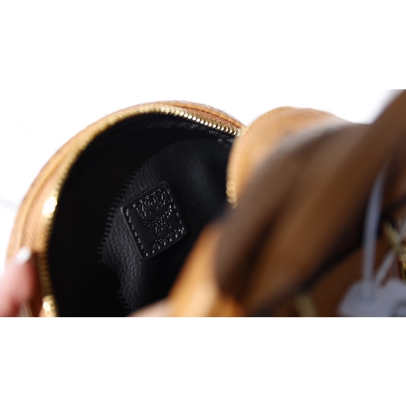 Balo mini M.C.M size mini 18x20cm fullbox chất da dày dặn