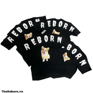 Áo thun REBORN CORGI cotton 100%