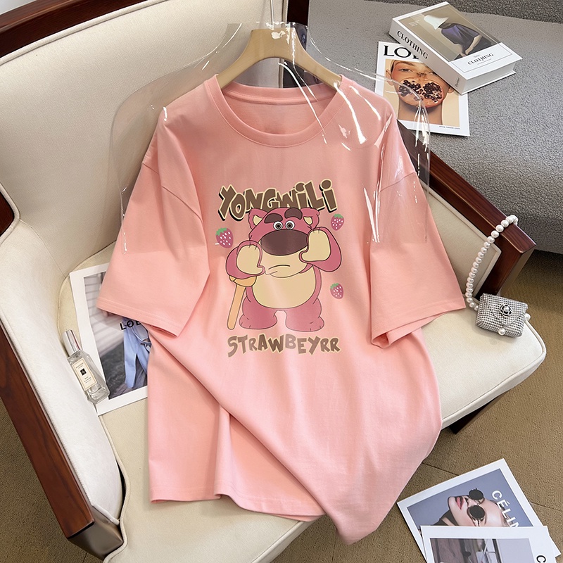 NRVP Áo Thun 100% Cotton Tay NgắN Plus Size Cho Nam Và Nữ