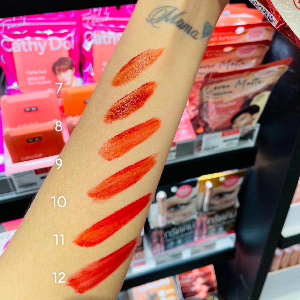 Son tint Metawin Cathy Doll màu sắc tươi tắn Hyaluron Lip Moist