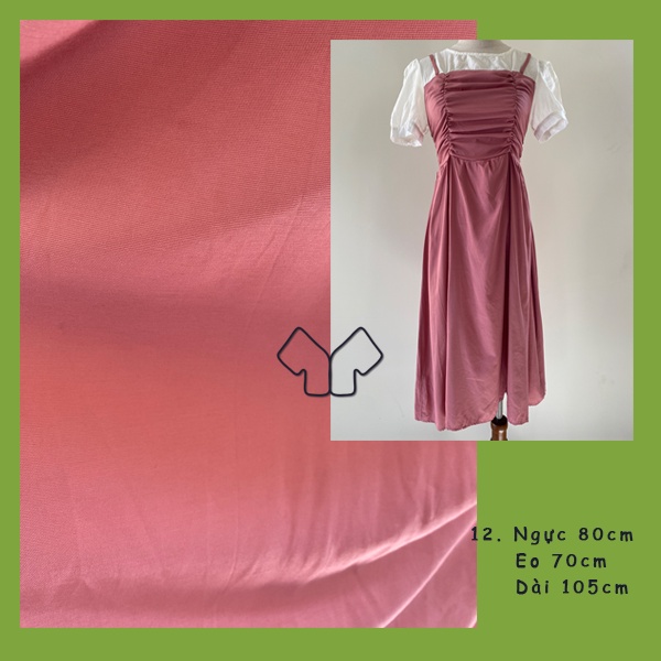 Đầm xô, váy xuông, baby doll, hai dây si tuyển loại 1 Nhật, Hàn style vintage 02.02