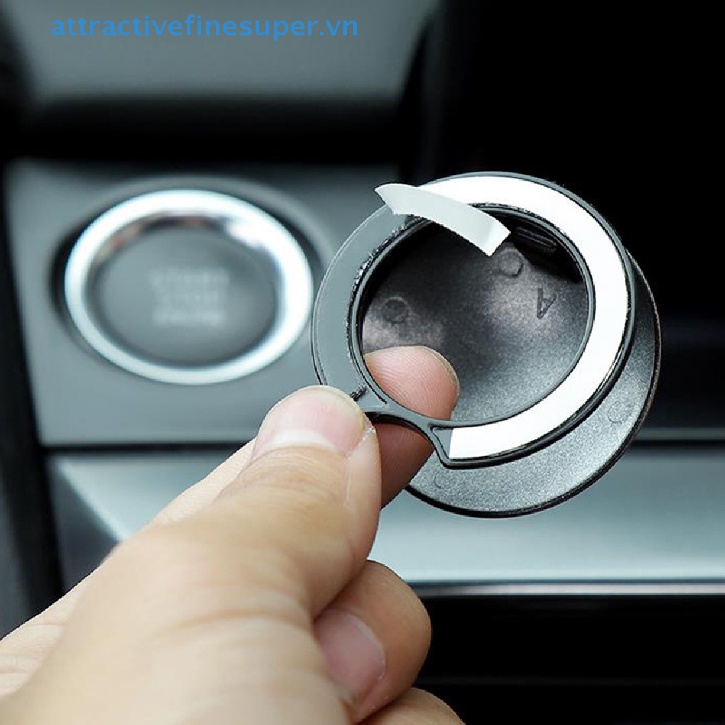 Vỏ Bọc Nút Công Tắc Khởi Động Xe Hơi Hình Captain America