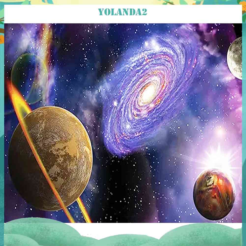 Bộ Tranh Đính Đá 5D DIY Hình Thiên Hà Độc Đáo Sáng Tạo