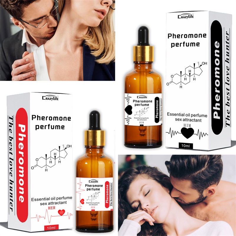 Nước Hoa Crazylife Pheromone Hương Thơm Tươi Mới Nhỏ Gọn Cho Nam Và Nữ