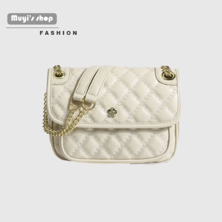 Túi Xách Da Mềm Cỡ Lớn Phối Dây Xích Thời Trang Cao Cấp