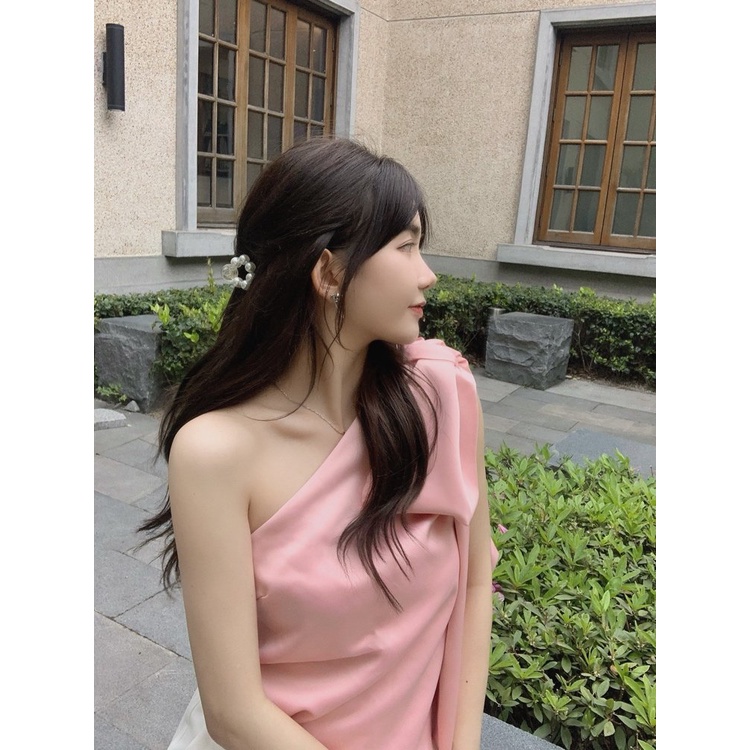 Áo Thun Mùa Hè Hàn Quốc 2023 Thắt Nơ Cho Nữ