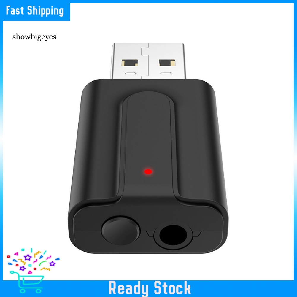 Usb Nhận Tín Hiệu Bluetooth 5.0 2 Trong 1 Cho Loa Máy Tính