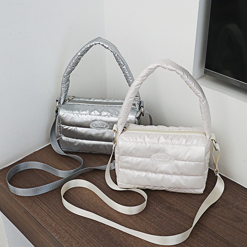 Túi Đeo Chéo Da Mềm Màu Trơn Thời Trang Hàn Quốc Cho Nữ