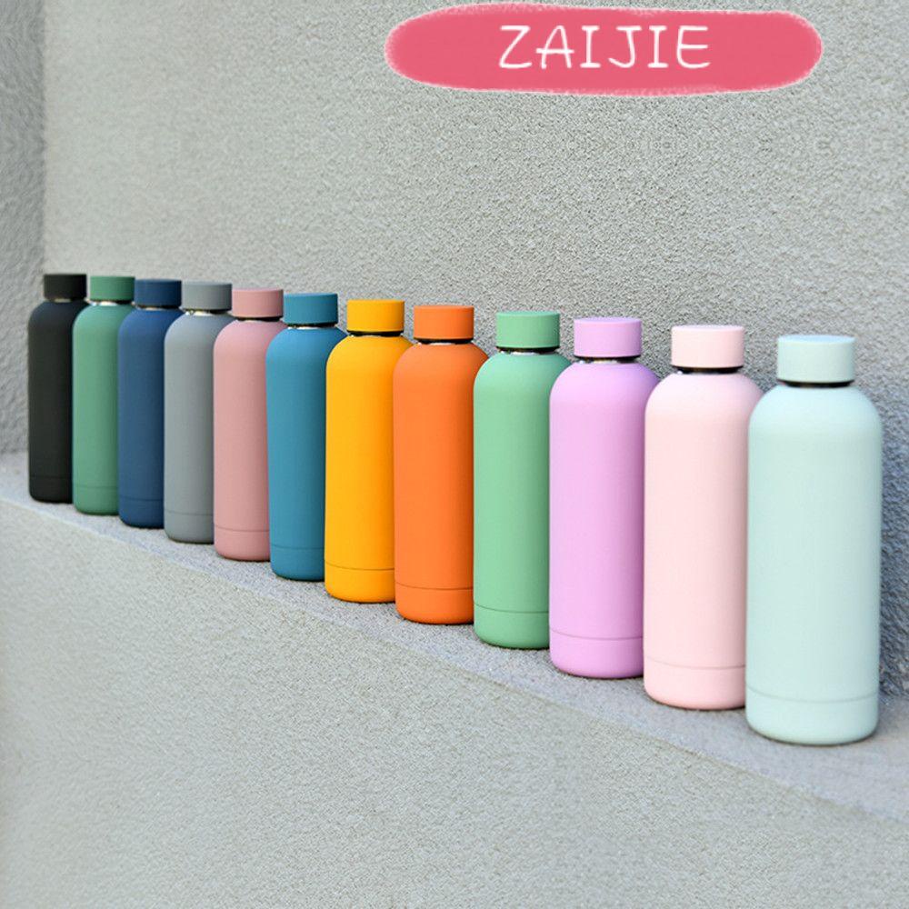 Bình Nước Giữ Nhiệt 24 500ml Màu Sắc Thời Trang Tiện Dụng Mang Theo Du Lịch / Hoạ