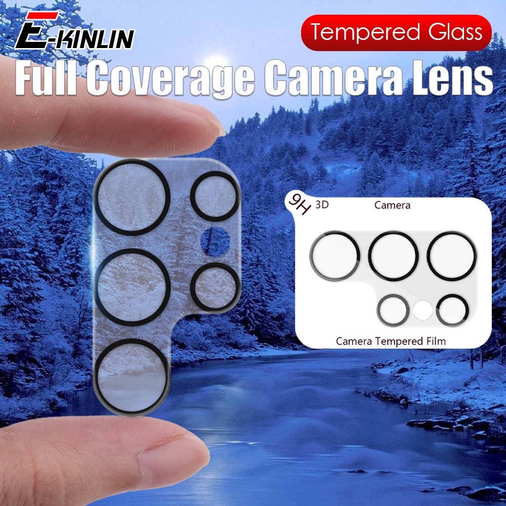 Kính Cường Lực 3D Viền Cong Bảo Vệ Camera Cho Samsung Galaxy S23 / S23 Plus / S23 Ultra