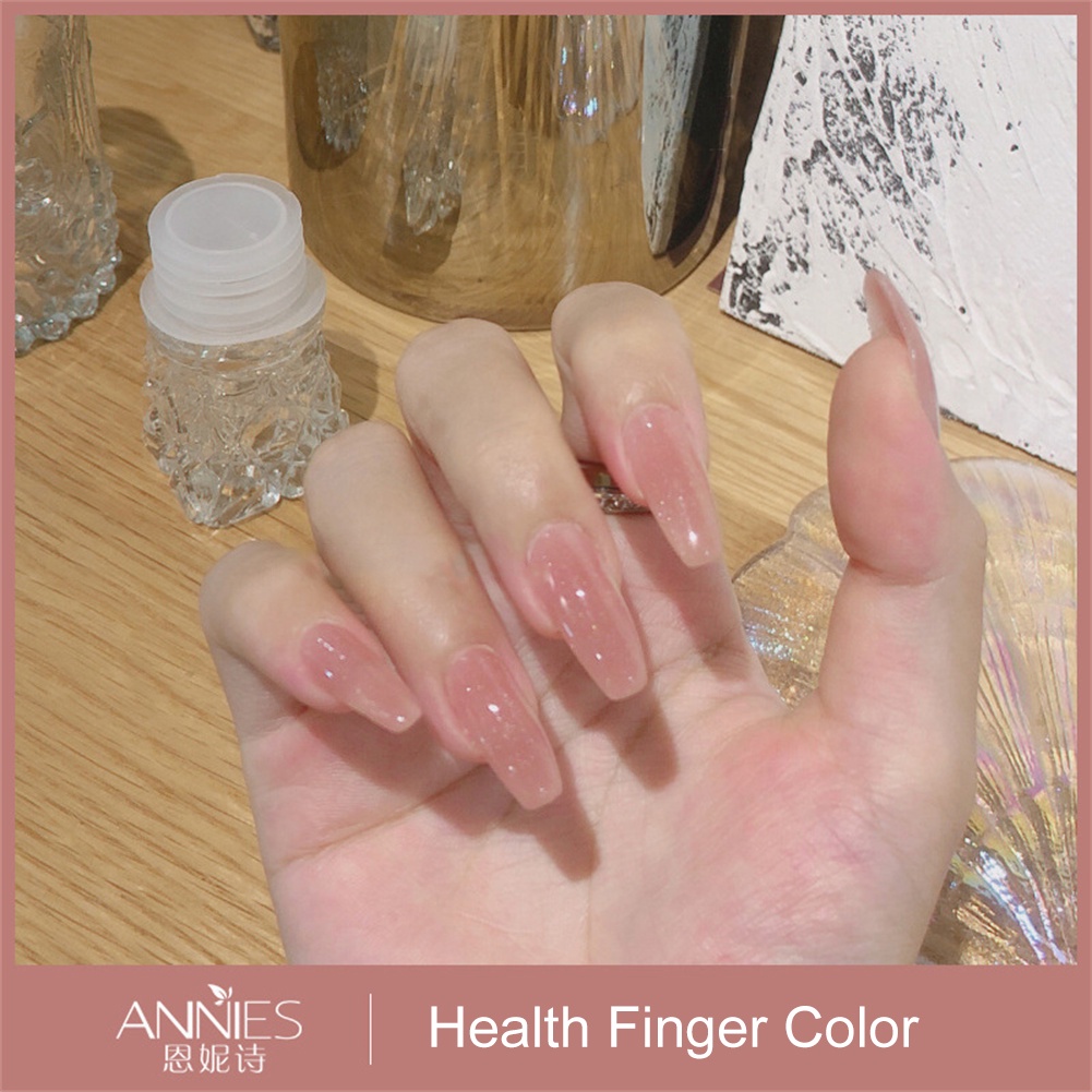 Sơn Móng Tay Gel Uv Thạch ANNIES Lọ gel sơn móng tay Gel Sơn Móng Tay Sơn móng tay chuỗi nau kaki trà sữa mocha Keo Dán Móng Tay Trong Suốt Trang Điểm Chuyên Dụng 2023