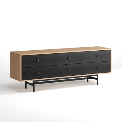 CHOBI, Kệ tivi, kệ để đồ TVD_033, 160x40x58cm, kệ gỗ Scandi Home