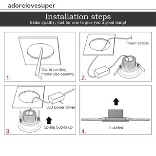 Đèn Led Âm Trần Mini 3W 1W AD1VN