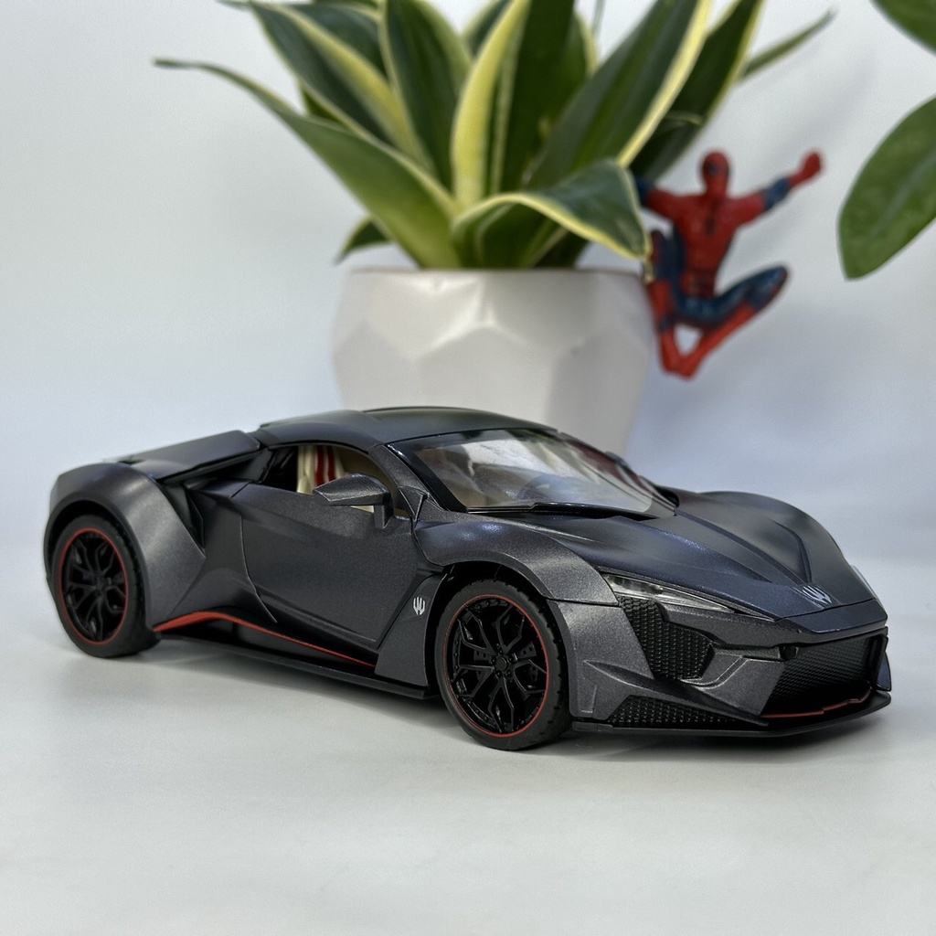 Mô hình siêu xe Wmotors Fenyr SuperSport tỷ lệ 1:24 bằng kim loại cực ngầu