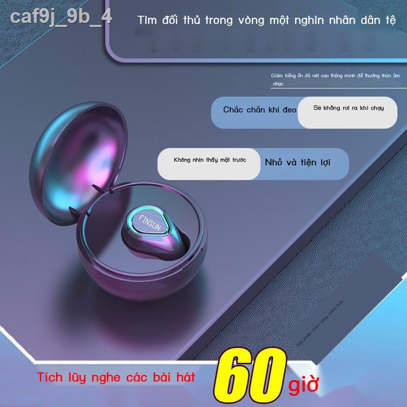 ✧ ○Tai nghe Bluetooth không dây 1 bên tai 5.0 mini nhét tai thể thao đeo đầu thích hợp cho vivo Huawei OPPO Apple