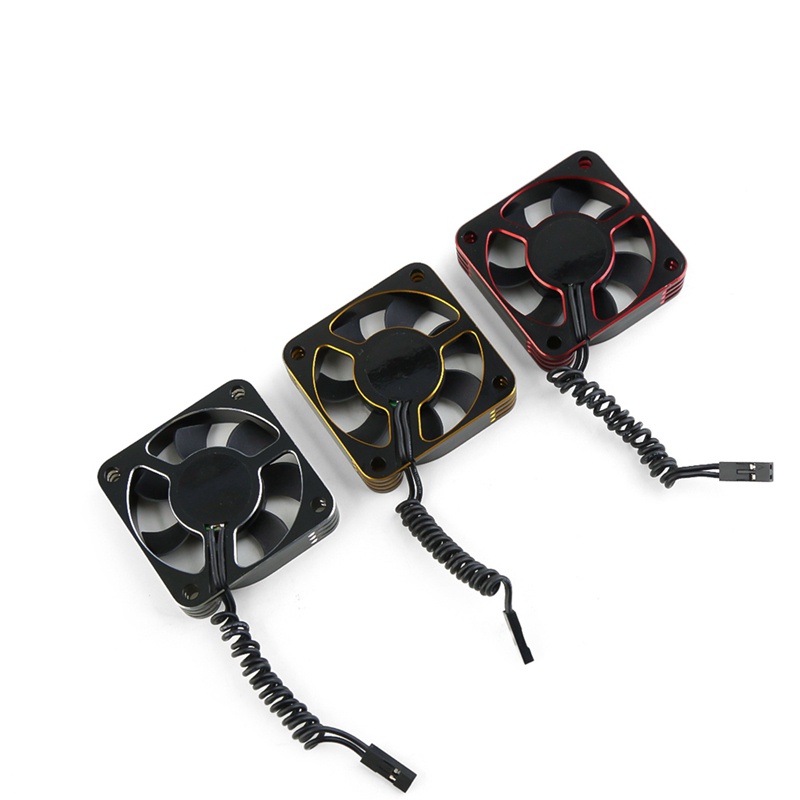 Quạt Tản Nhiệt 50Mm 10000RPM ESC Cho Xe Hơi Điều Khiển Từ Xa 1 / 5 1 / 6 1 / 8 Kèm Phụ Kiện