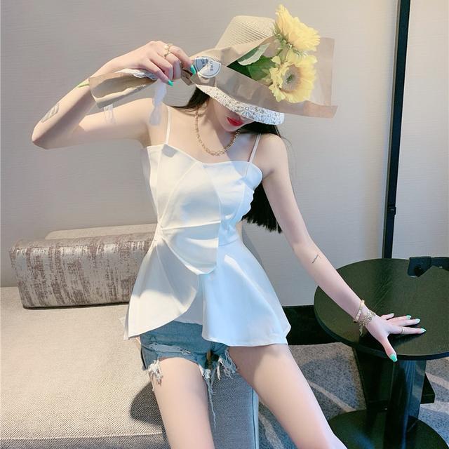 Áo Hai Dây Dáng Ôm Phong Cách Thời Trang Mới Mùa Hè 2023 Cho Nữ