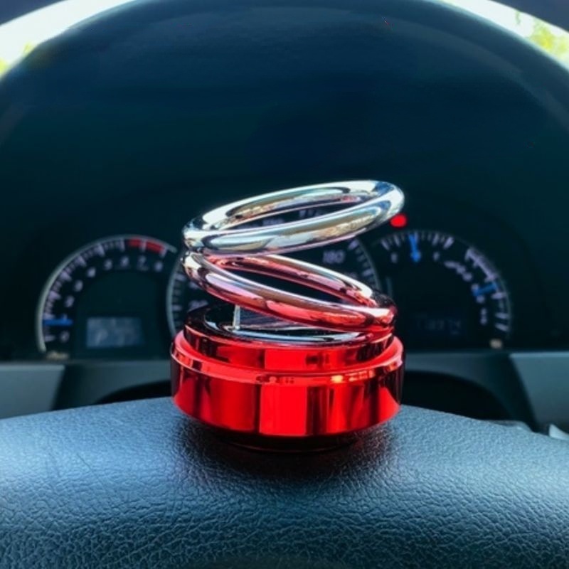 Máy Khuếch Tán Hương Thơm Xe Hơi Sử Dụng Năng Lượng Mặt Trời Hai Vòng Xoay