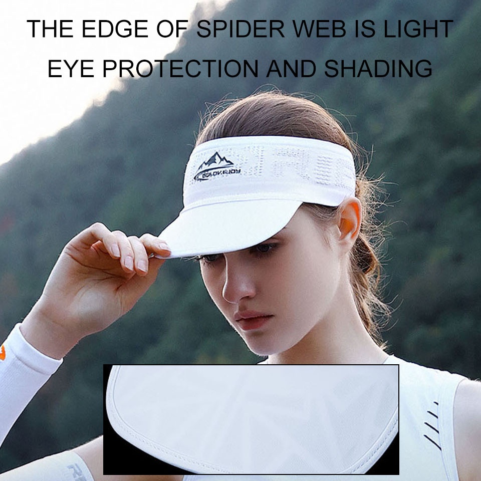 Mũ Lưỡi Trai Hở Đầu Thoáng Khí Thấm Hút Mồ Hôi Thời Trang Mùa Hè