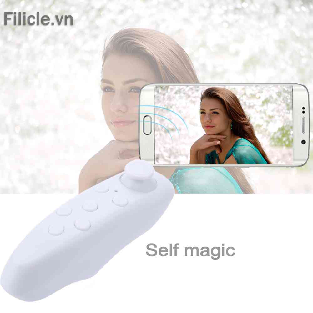 Tay Cầm Chơi Game Bluetooth Cho Điện Thoại Android iOS VR (Màu Trắng)