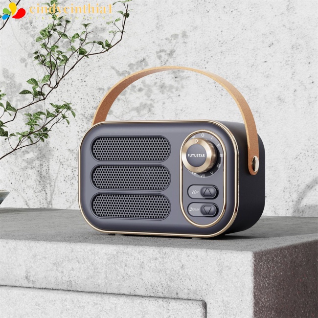 Loa Bluetooth Không Dây Cind Dw13 Kiểu Dáng Cổ Điển Thích Hợp Mang Theo Du Lịch