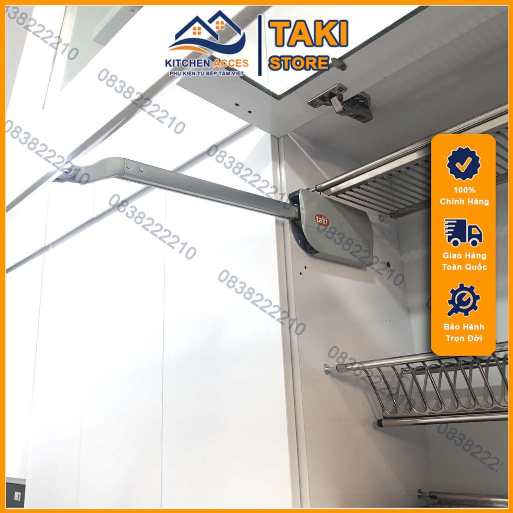 Tay Nâng Cánh Tủ Có Giảm Chấn Taki - Chính Hãng