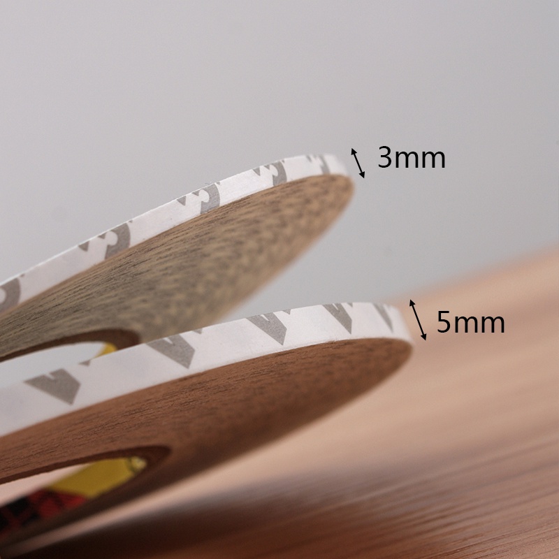 Cuộn Băng Keo Da Hai Mặt Dài 50m Rộng 3 / 5mm Dài 3m