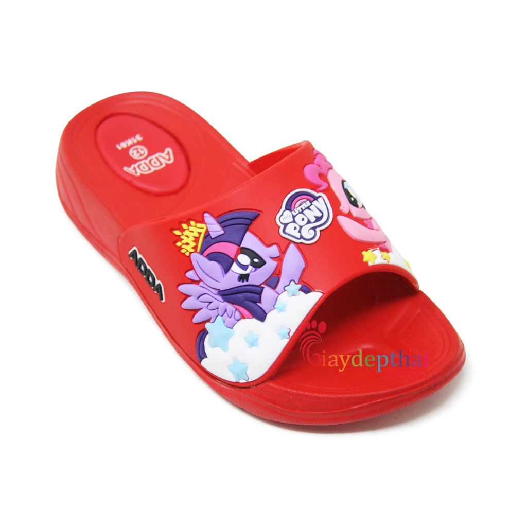 Dép cho bé gái quai ngang ngựa Pony Thái Lan Adda 31K61 (Hình ngẫu nhiên)