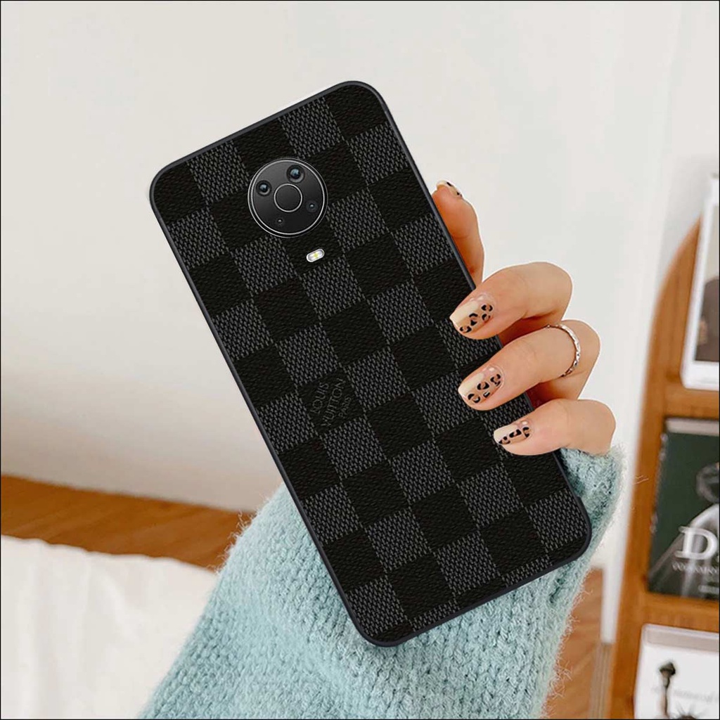 Ốp lưng Nokia G20 hình caro, thời trang hàng hiệu cao cấp, vỏ ốp rẻ đẹp
