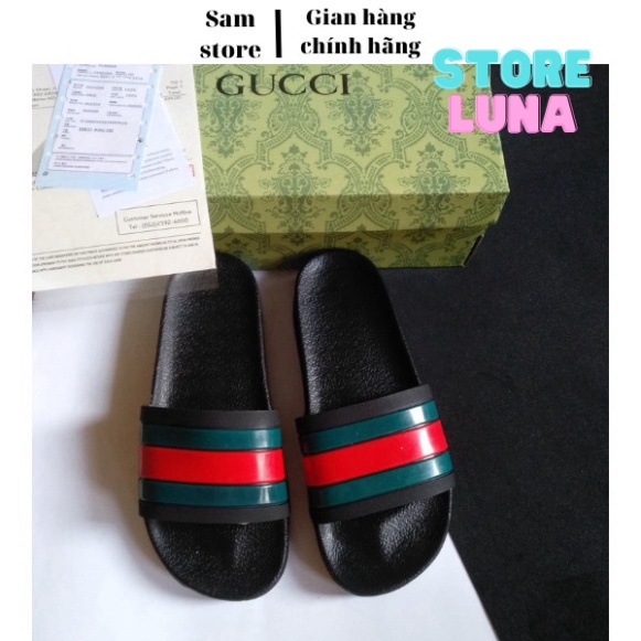 dép nam nữ gucci lê bảo bình đế cứng đế cao đẹp full box - Sam store - Luna shop