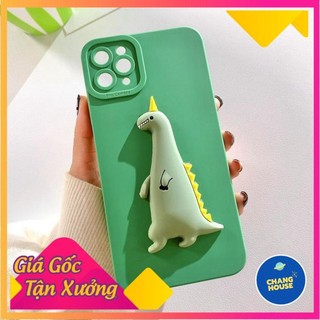 [ĐỦ DÒNG MÁY] Ốp Lưng Basic Camera Nổi - Mẫu Chicken x Dino Nổi