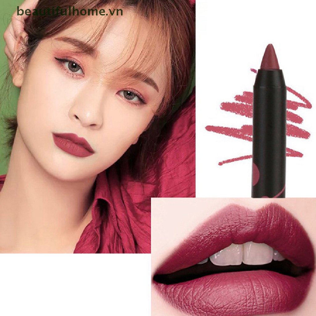 1 Cây Bút Kẻ Viền Môi Chống Thấm Nước Trang Điểm Lâu Trôi Dành Cho Nữ