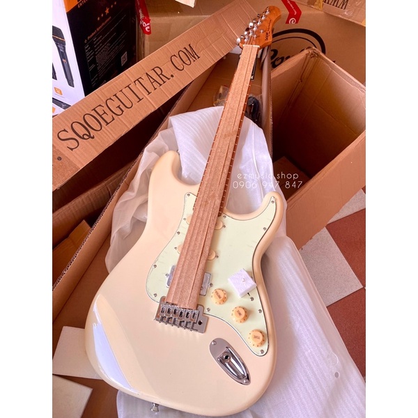 Guitar điện Sqoe SEST-600 Roasted Maple Rẻ-Hay-Đẹp