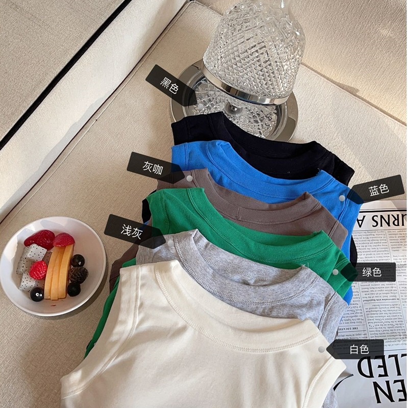 DUNEA Áo Tank Top Dệt Kim Phối Dây Rút Gợi Cảm Cho Nữ