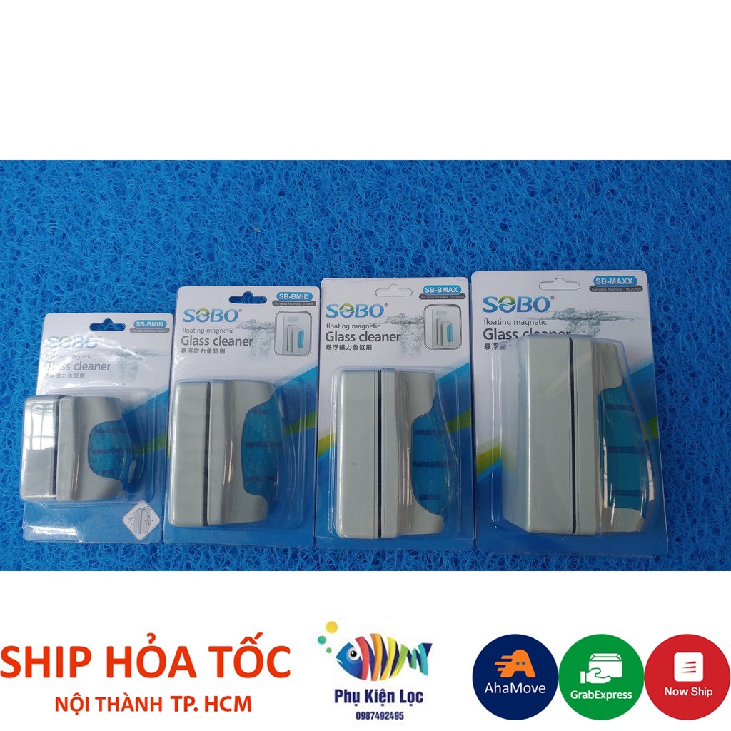 Hít chà vệ sinh hồ cá- Nam châm hít chà lau kính hồ cá - vệ sinh hồ cá
