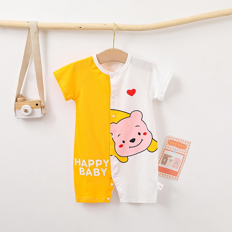 Áo Liền Quần Mùa Hè Mỏng Cho Bé Aku