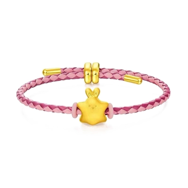 Vòng Đeo Tay Khắc Chữ KING / Star Rabbit Thời Trang Dự Tiệc Cho Nữ