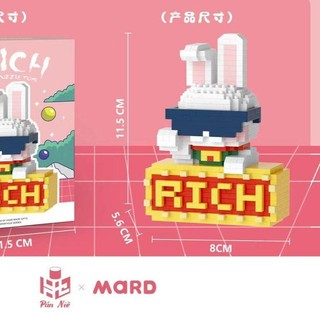 Mô hình lắp ráp Thỏ No.01/ Thỏ Rich