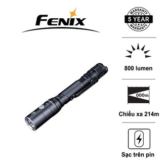 Đèn pin mini fenix ld22 v2.0 sáng 800 lumen chiếu xa 214m pin 1100mah