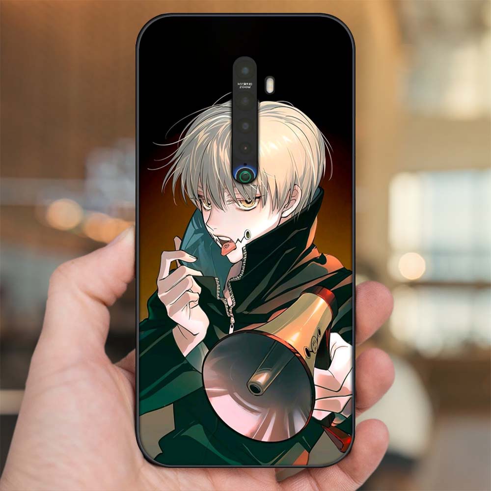 Ốp lưng Oppo Reno 2 viền đen in hình Inumaki Toge Jujutsu Kaisen Chú Thuật Hồi Chiến