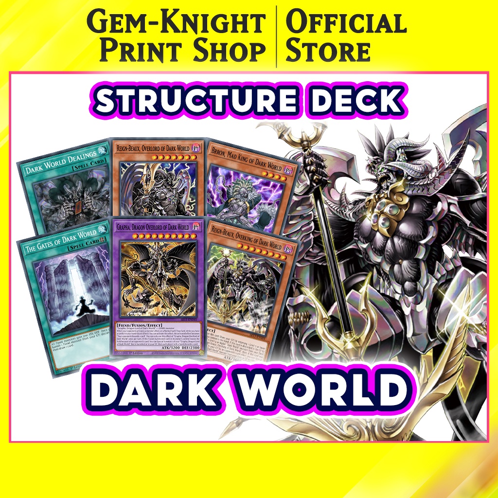 [Bài In] Bộ bài Yugioh - Structure Deck: Dark World