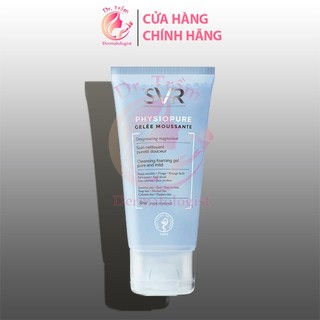 Sữa rửa mặt dạng gel dành cho da nhạy cảm SVR Physiopure Gelée Moussante