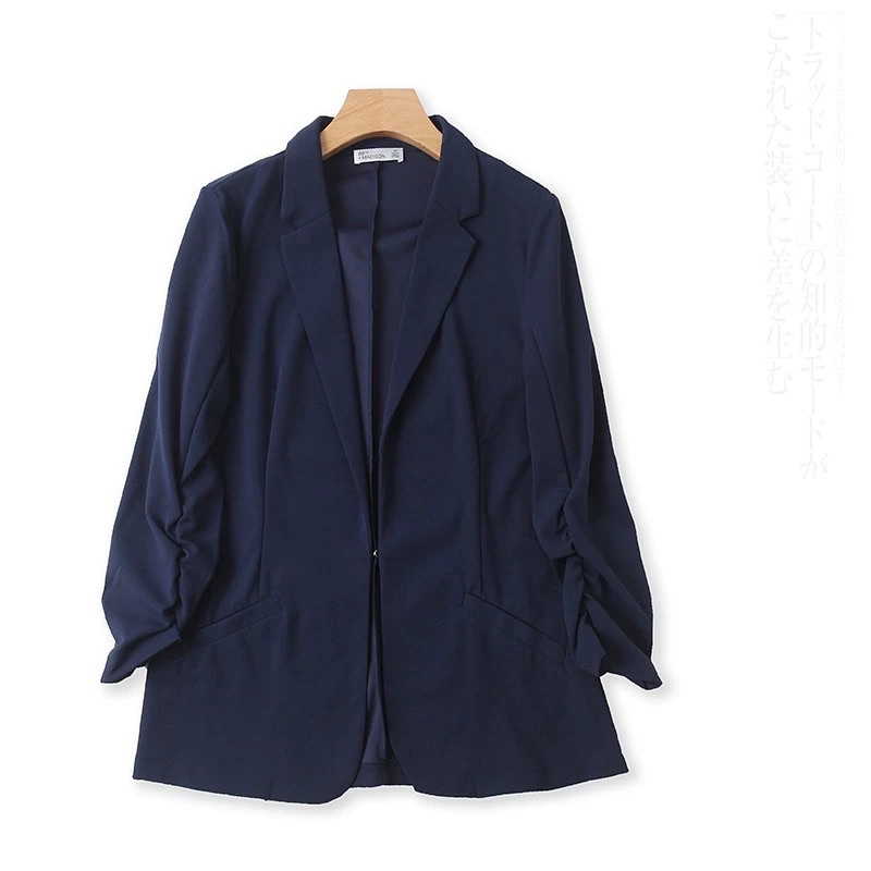 Áo khoác blazer tay lỡ xuân hè mỏng 2 lớp xuất xịn