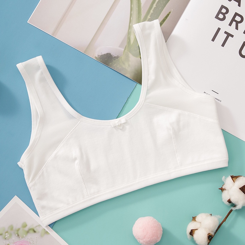 Áo lá học sinh, áo lót cho bé gái tuổi dậy thì,bra học sinh size từ 23-50kg