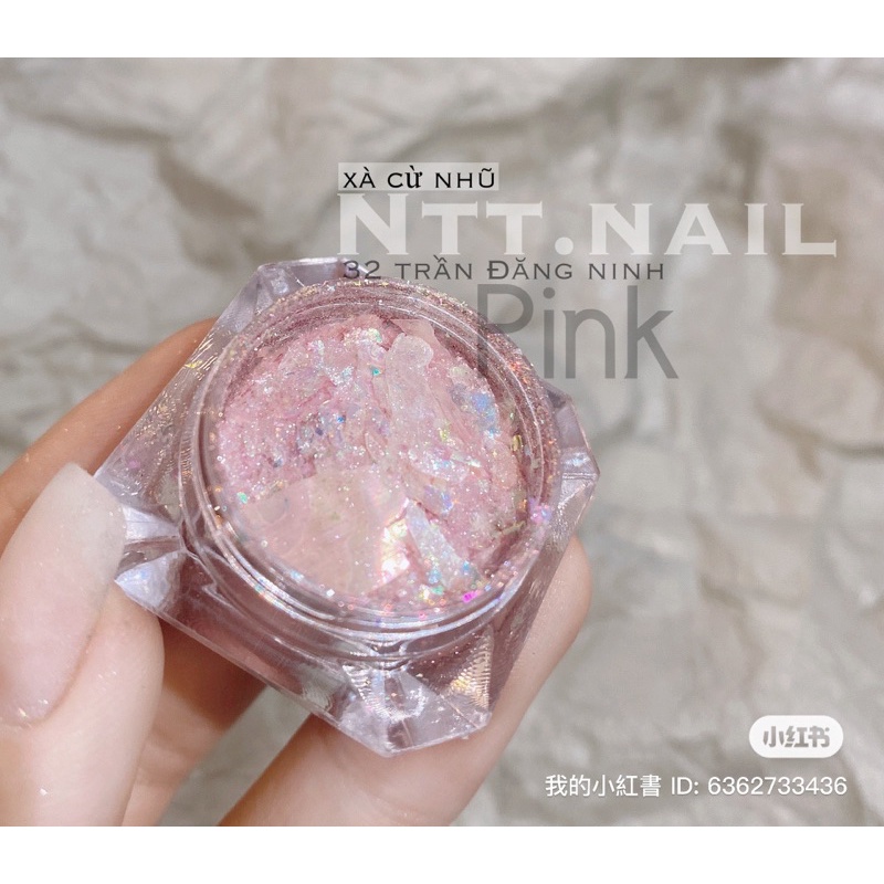 Xà cừ nhũ siêu sáng mã mới Pink