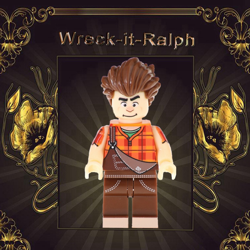 Bộ Đồ Chơi Lắp Ráp Mô Hình Nhân Vật Ralph Anime Cho Bé