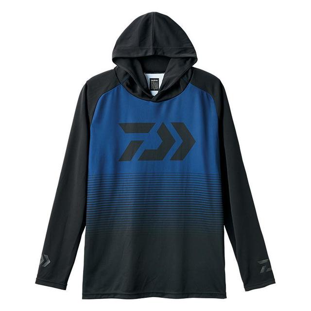 Áo DAIWA DAIWA Mùa Thu 2023 Tay Dài Có Mũ Trùm Đầu Khô Nhanh Chống Tia Uv Câu Cá Ngoài Trời Cho Nam