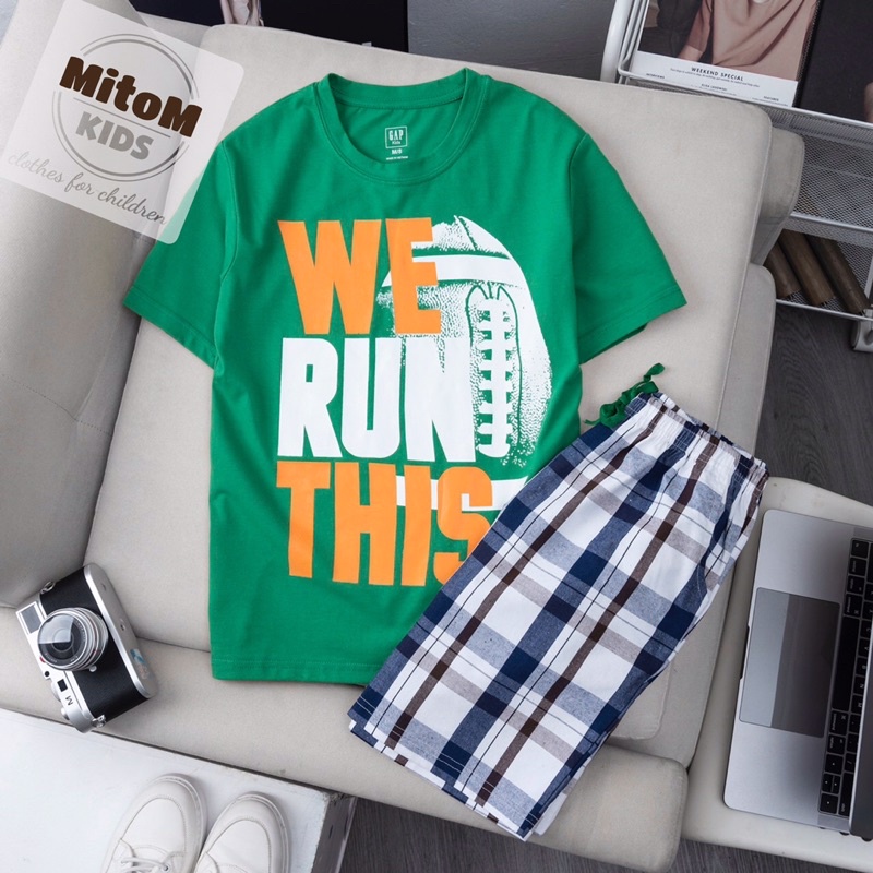 [SALE SỐC] Đồ bộ đại bé trai HM &amp; GAP ♥️ FREESHIP ♥️ chất cotton xuất khẩu, size đại, hình in không nổ